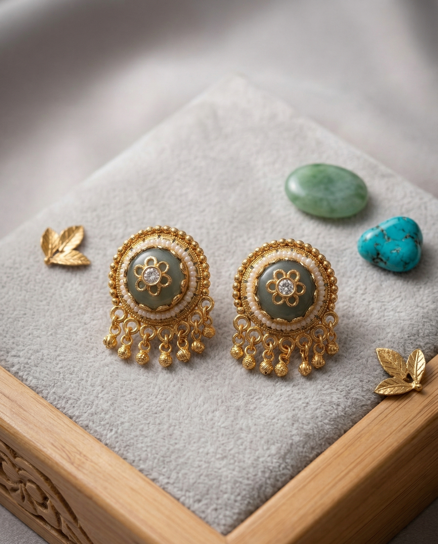 Heritage Mughal-Inspired Pearl Choker Set