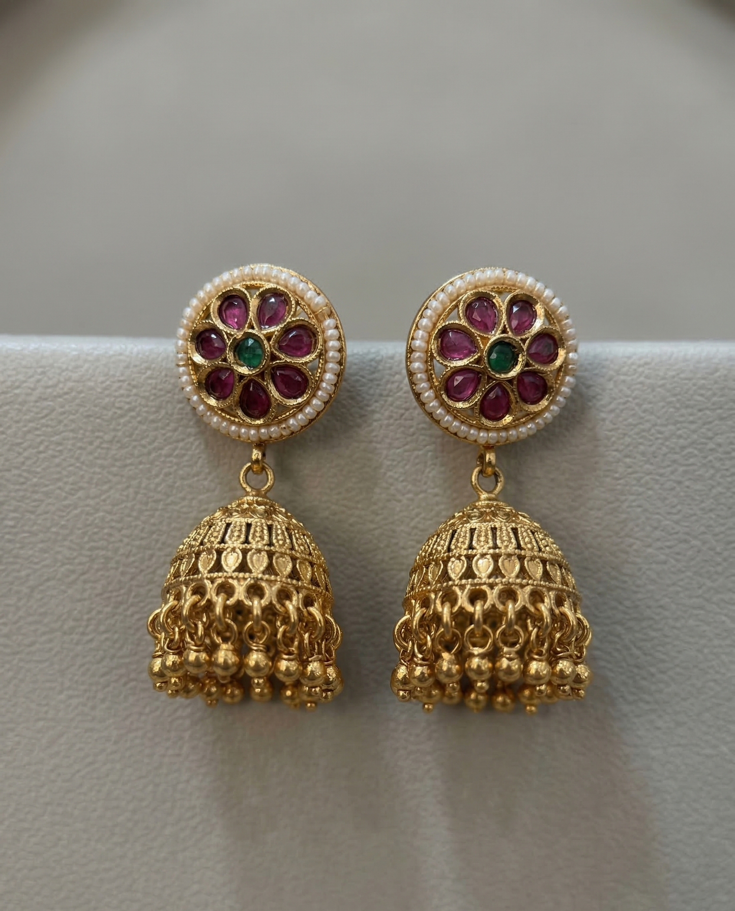 Royal Antique Hasli Style Choker with Matching Jhumkas
